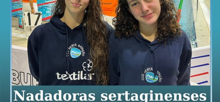 Nadadoras sertaginenses apuradas para campeonatos nacionais