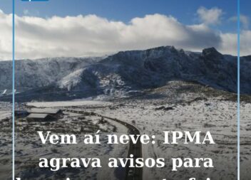 O estado do tempo vai mudar esta quarta-feira com a “passagem de uma superfície