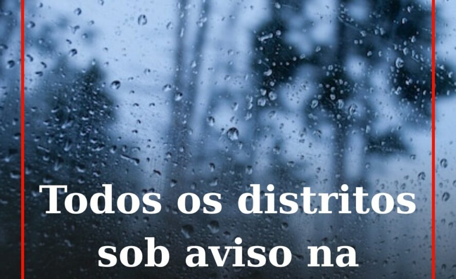 O mau tempo previsto para quarta-feira fez o Instituto Português do Mar e da Atm