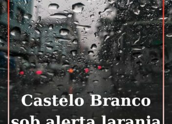 Oito distritos estão, este sábado, sob aviso laranja devido à chuva em Portugal
