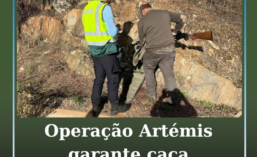 Operação Artémis garante caça responsável em Castelo Branco