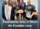 Pastelaria Arte e Doce do Fundão com receitas em novo livro