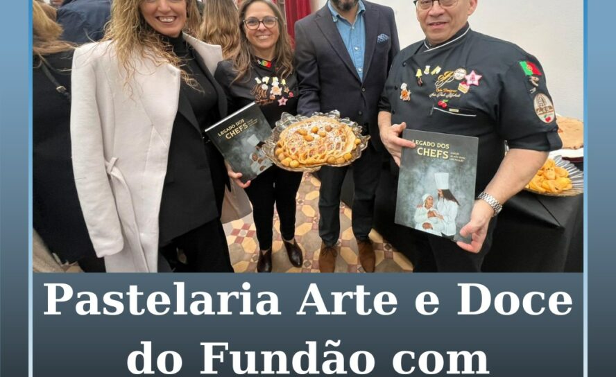 Pastelaria Arte e Doce do Fundão com receitas em novo livro