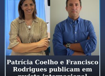 Patrícia Coelho e Francisco Rodrigues publicam artigo em revista internacional