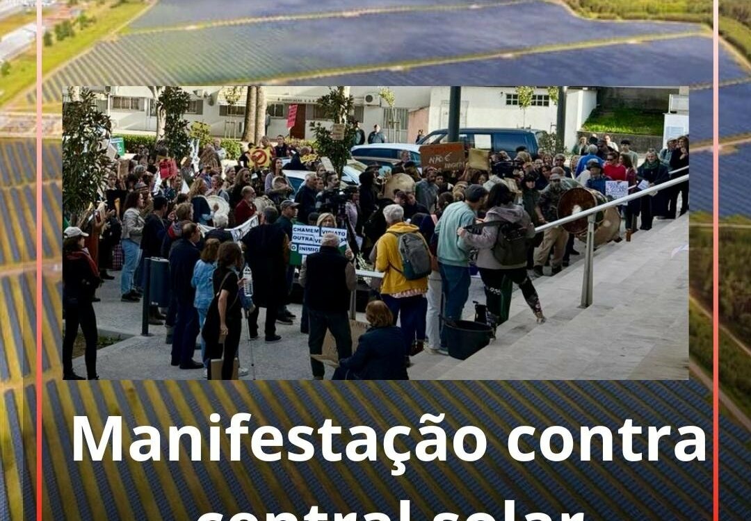População contra central fotovoltaica da Lightsource BP