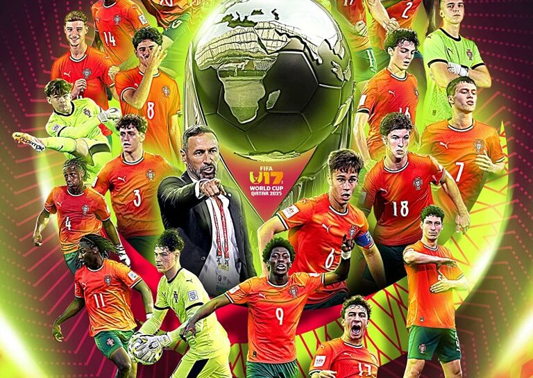 Portugal acaba de conquistar o Campeonato do Mundo Sub-17