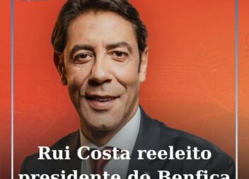 Rui Costa foi reeleito presidente do Benfica