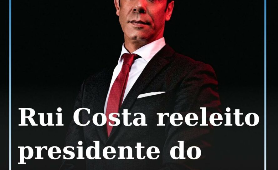 Rui Costa reeleito presidente do Benfica com 65