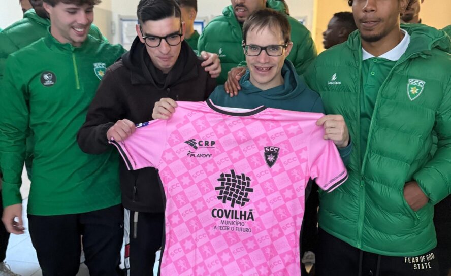 Sporting da Covilhã visita APPACDM da Covilhã