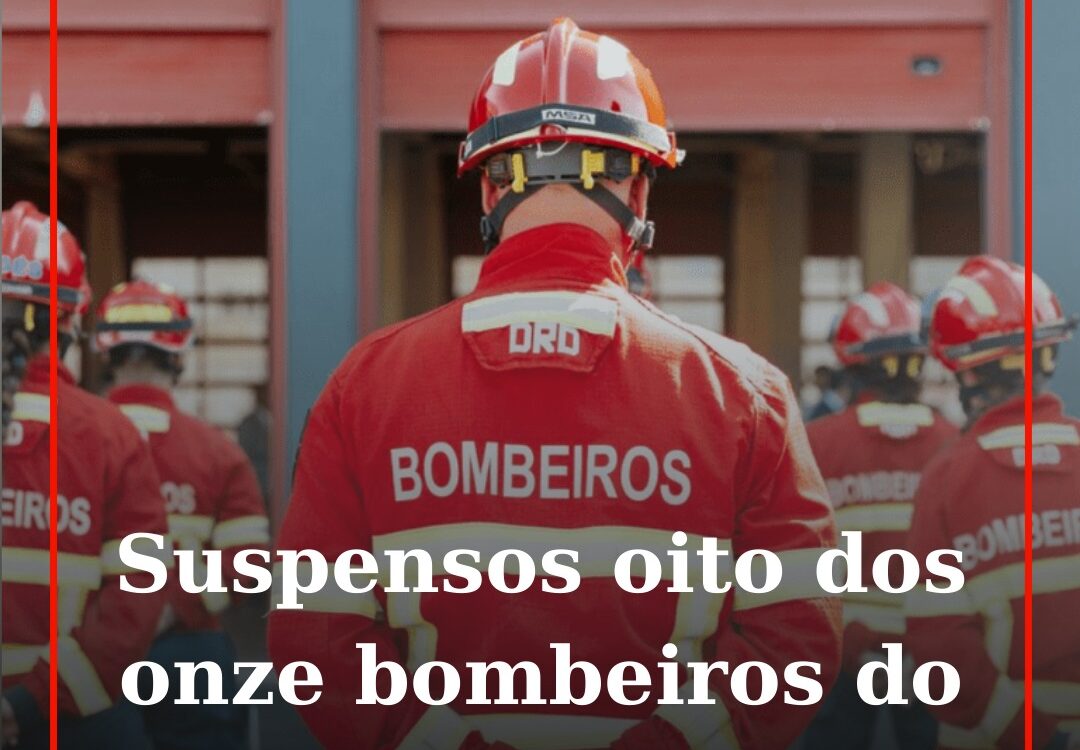 Suspensos oito dos onze bombeiros suspeitos de violarem cola de 19 anos