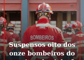 Suspensos oito dos onze bombeiros suspeitos de violarem cola de 19 anos