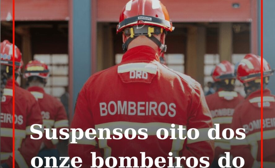 Suspensos oito dos onze bombeiros suspeitos de violarem cola de 19 anos