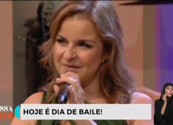 Suzy (en)canta no programa A Nossa Tarde e oferece pr\u00e9mio \u00e0 ERID\n\nA