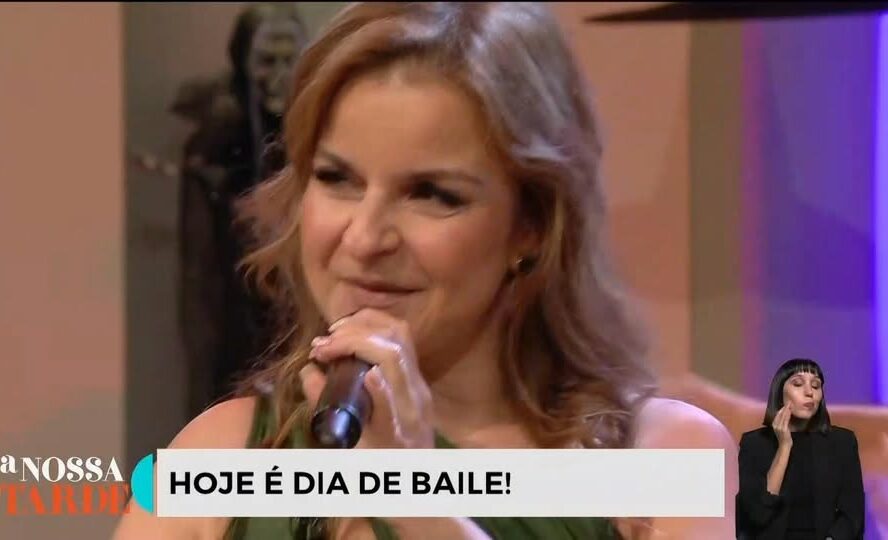 Suzy (en)canta no programa A Nossa Tarde e oferece pr\u00e9mio \u00e0 ERID\n\nA