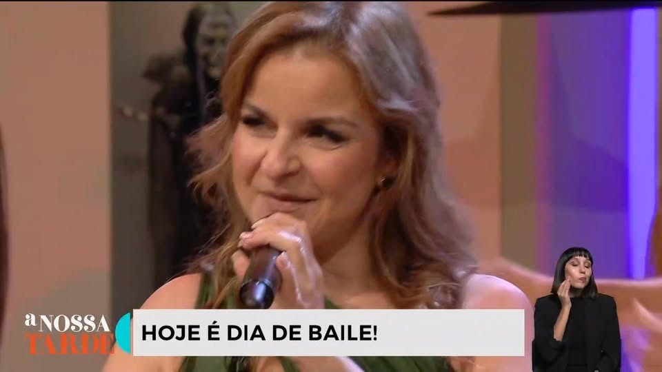 Suzy (en)canta no programa A Nossa Tarde e oferece pr\u00e9mio \u00e0 ERID\n\nA