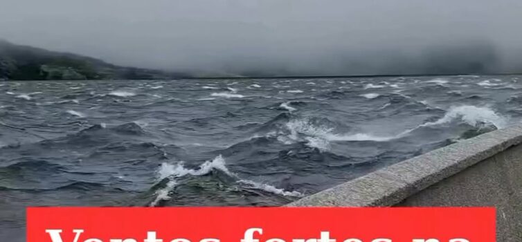 Ventos fortes na Serra da Estrela