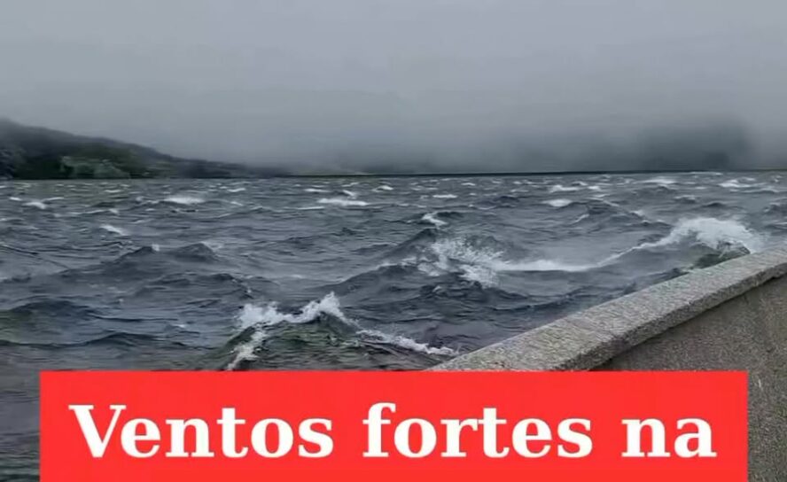 Ventos fortes na Serra da Estrela