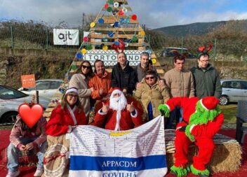 A MoveBeiras convidou a APPCDM da Covilhã a marcar presença na chegada oficial d
