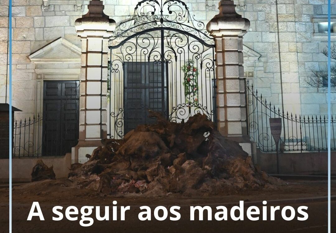 A seguir aos madeiros de Natal