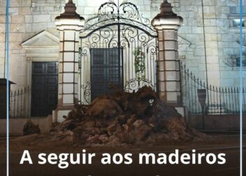 A seguir aos madeiros de Natal