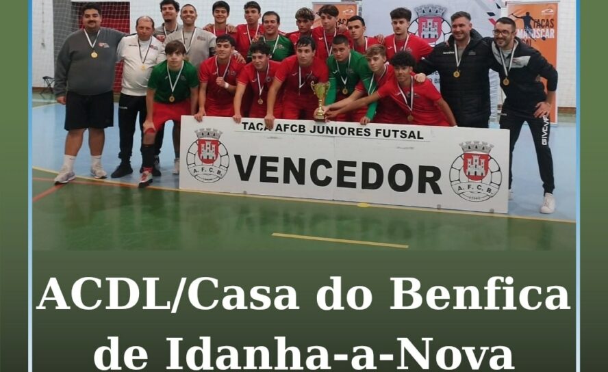 ACDL/CBIDN conquista Taça AmatosCar de Juniores em futsal