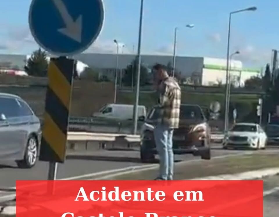 Acidente em Castelo Branco