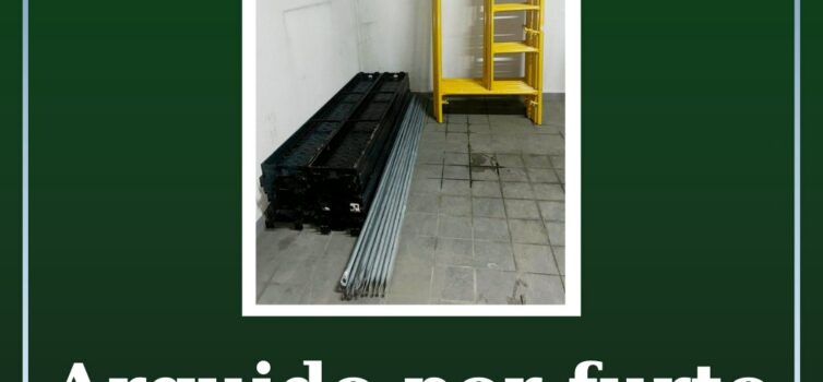 Arguido por furto de andaimes