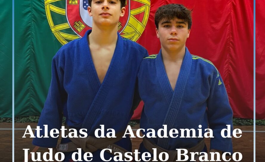 Atletas da Academia de Judo de Castelo Branco em Estágio Nacional