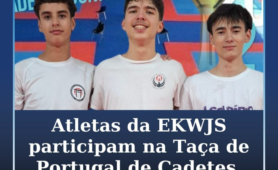 Atletas da EKWJS na Taça de Portugal