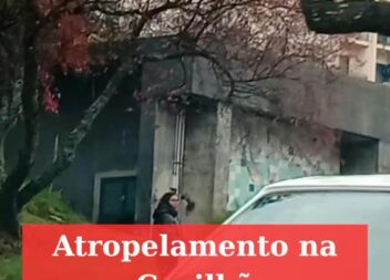 Atropelamento na Covilhã