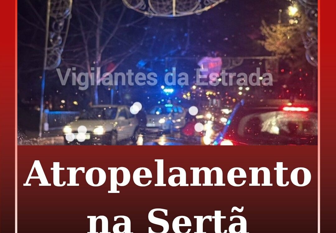 Atropelamento na Sertã