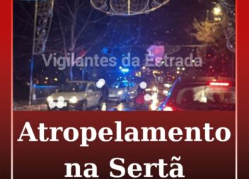 Atropelamento na Sertã