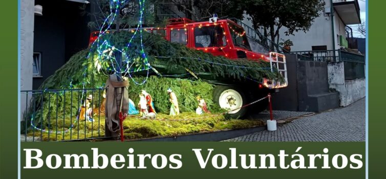 Bombeiros Voluntários de Oleiros decoram quartel com presépio