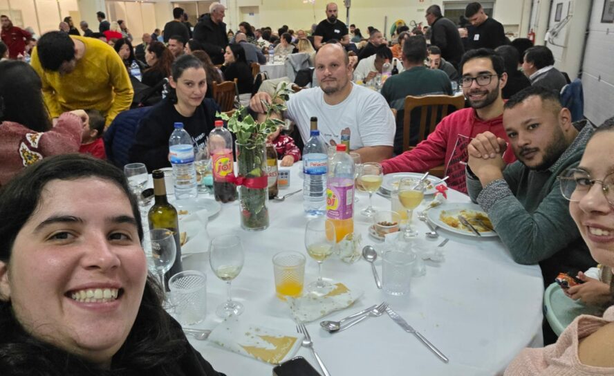Bombeiros Voluntários de Vila de Rei celebram Jantar de Natal com bênção de nova