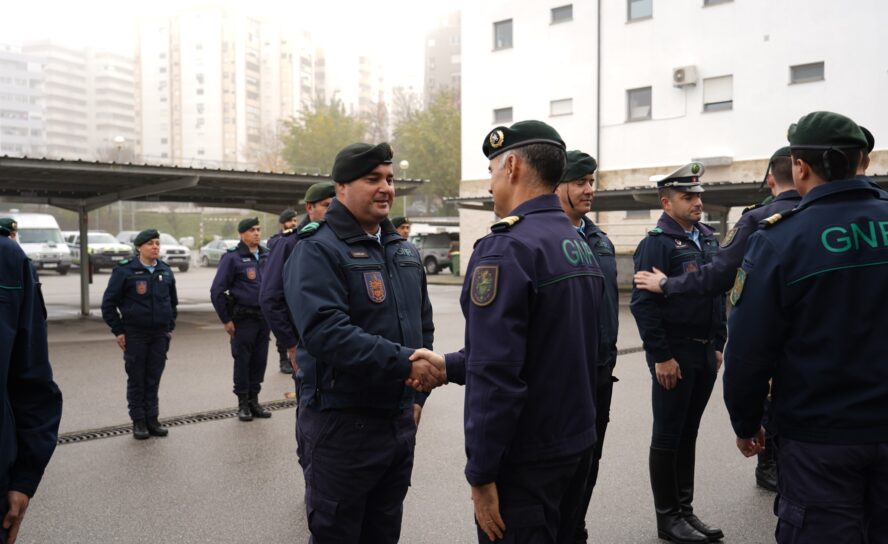 Castelo Branco: GNR promove militares em cerimónia oficial