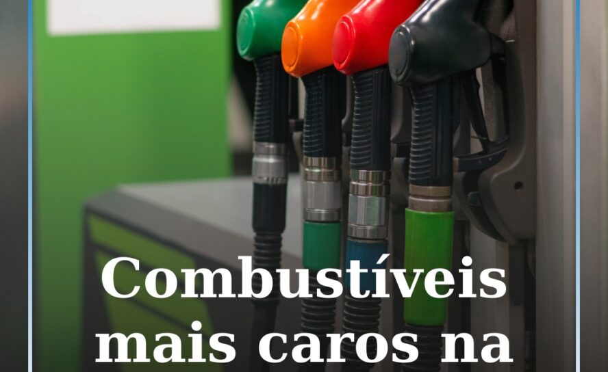 Combustíveis mais caros na próxima semana