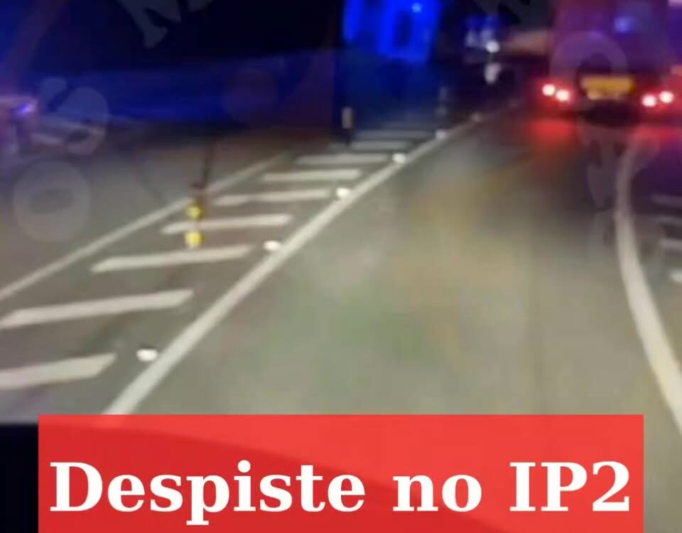Despiste de veículo pesado no IP2