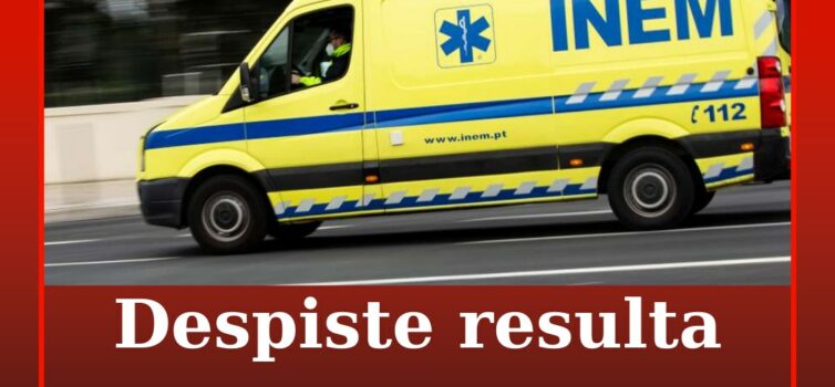 Despiste resulta em ferido grave de 16 anos