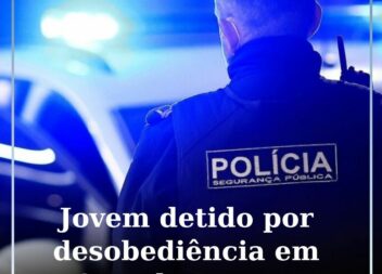 Detido por Desobediência em Castelo Branco