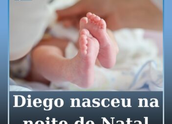 Diego nasceu na noite de Natal