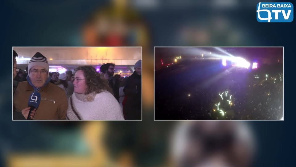 EM DIRETO: PASSAGEM DE ANO CASTELO BRANCO 2026