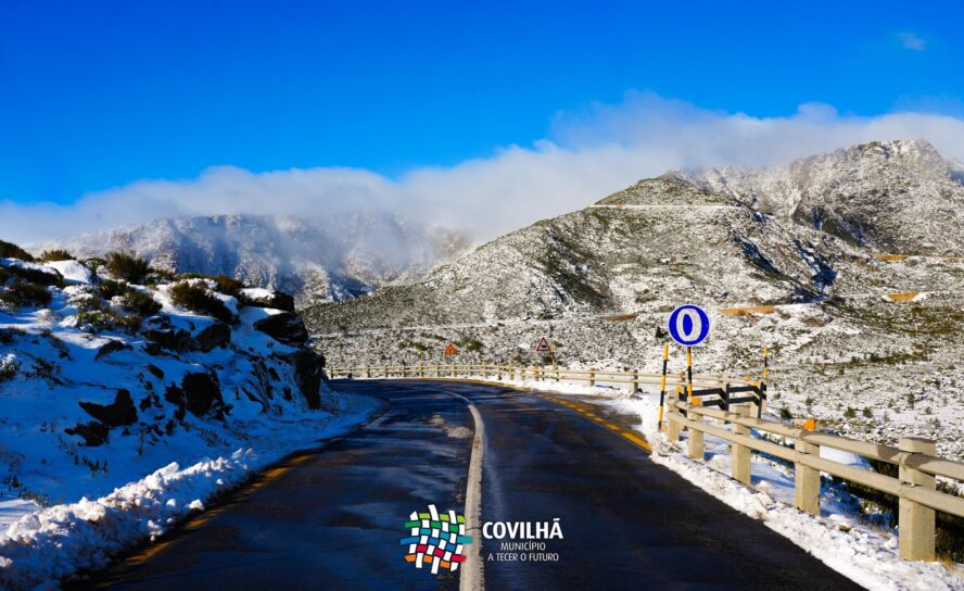Estradas na Serra da Estrela reabertas