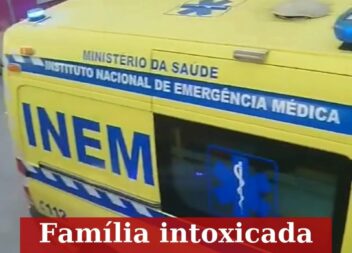 Família intoxicada por monóxido de carbono em Coimbra na manhã de Natal
