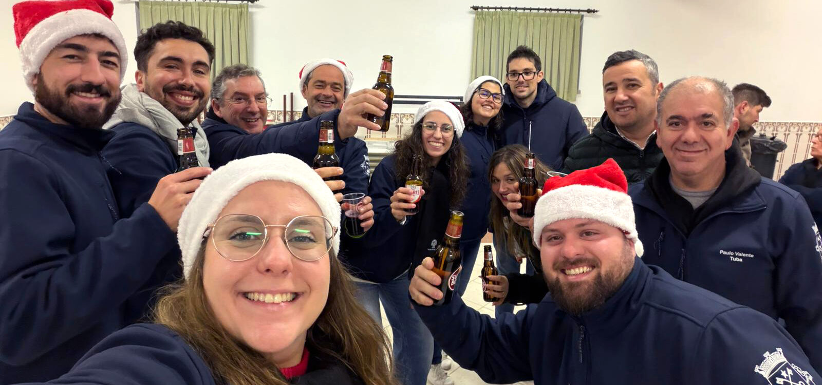 Filarmónica Recreativa Eradense leva votos de Boas Festas a Trigais da Serra