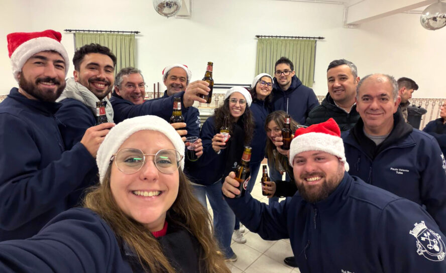 Filarmónica Recreativa Eradense leva votos de Boas Festas a Trigais da Serra