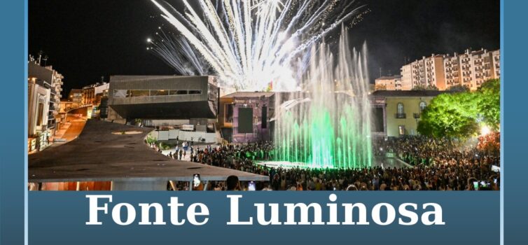 Fonte Luminosa vai ter espetáculos de Natal