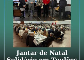 Freguesia de Toulões promoveu Jantar de Natal Solidário