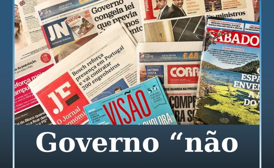 Governo admite soluções para distribuição de imprensa mas sem “passar um cheque”
