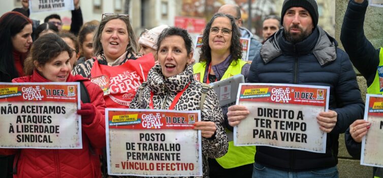 Greve geral volta a unir centrais sindicais e sente-se em força em Castelo Branc