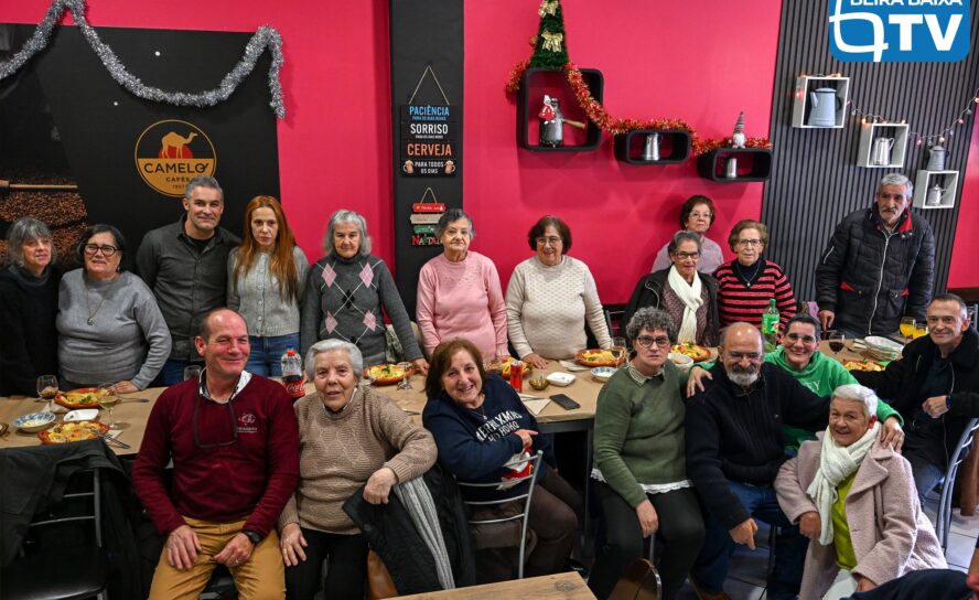 Grupo de residentes no Castelo promovem almoço